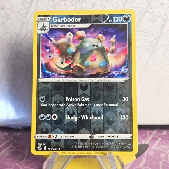 Pokemon Other - Garbodor 169/264 Pokémon TCG Reverse Holo
